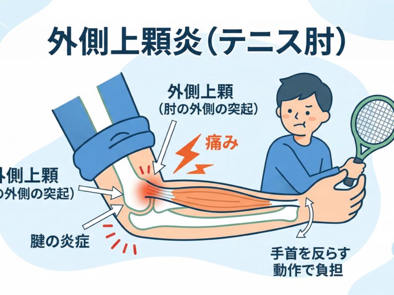 テニス肘 名古屋 整骨院 外側上顆炎の治療