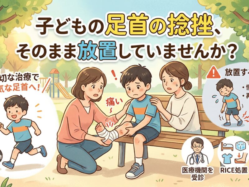 捻挫　早く治す